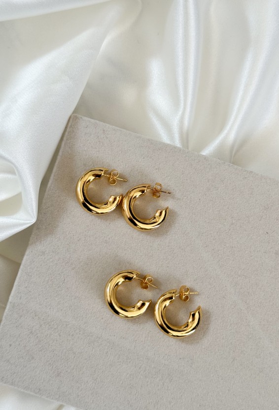 Κρίκοι monk gold