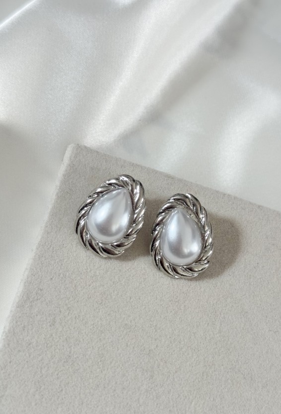 Σκουλαρίκια vintage silver