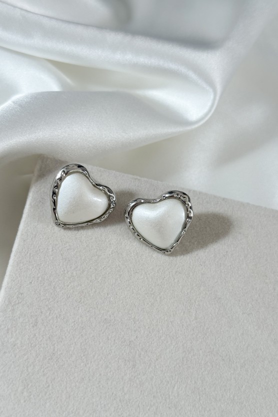 Σκουλαρίκια vintage heart