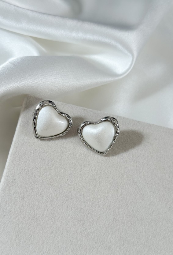 Σκουλαρίκια vintage heart