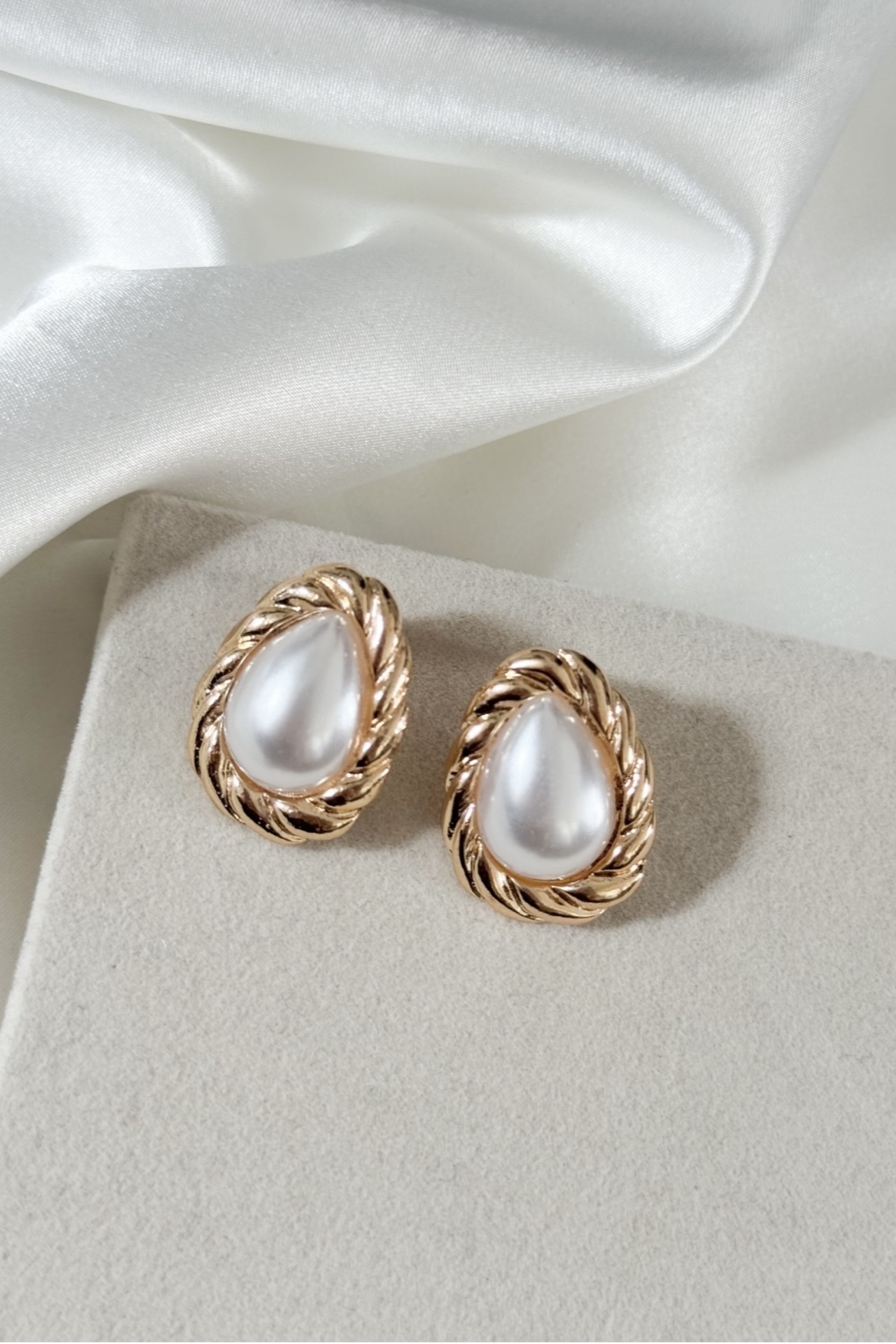 Σκουλαρίκια vintage gold