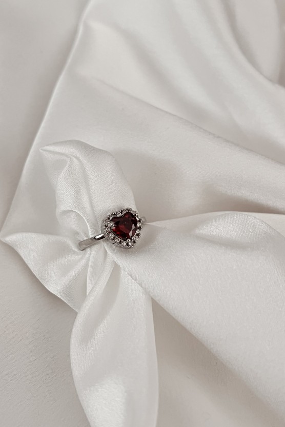 Δαχτυλίδι sana red