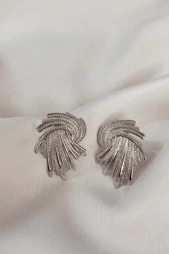 Σκουλαρίκια Irene silver