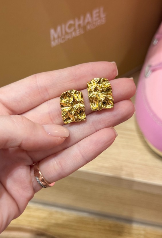 Σκουλαρίκια lover gold small