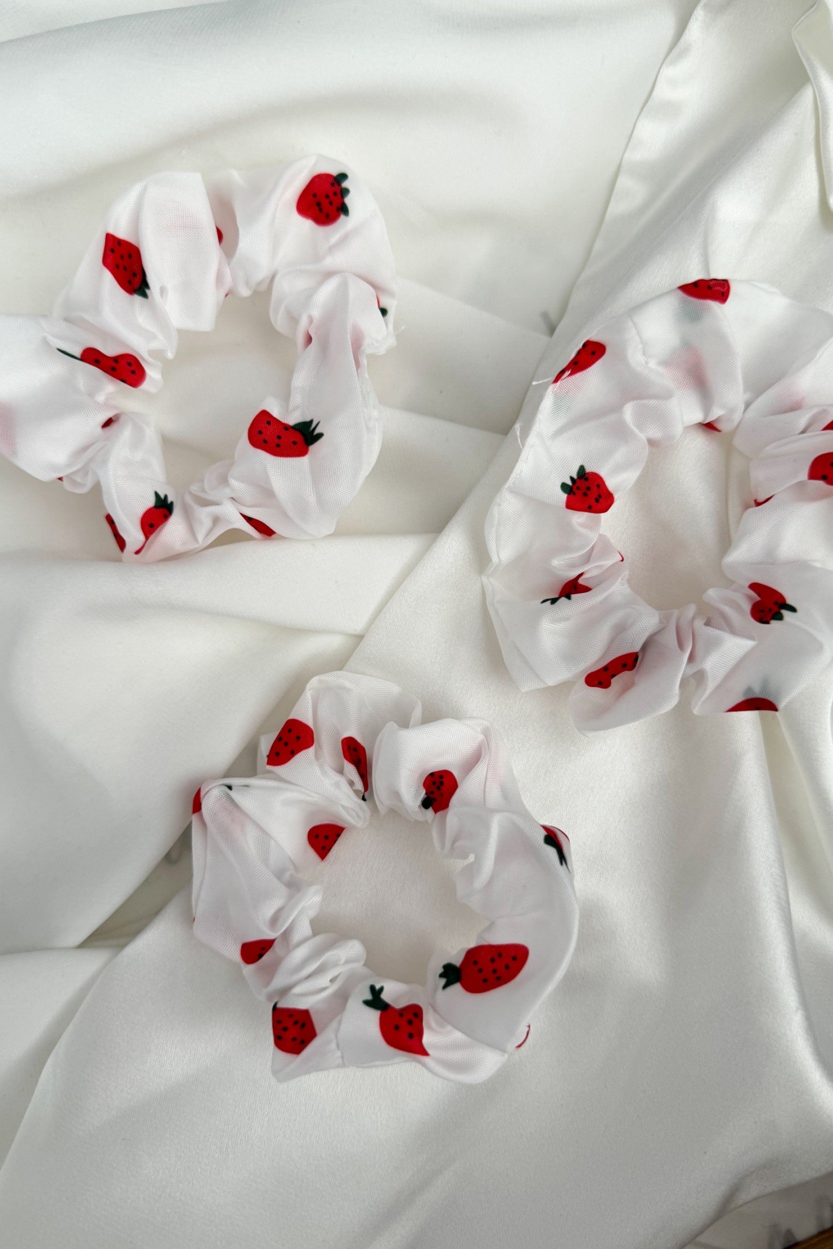 Scrunchie fragola