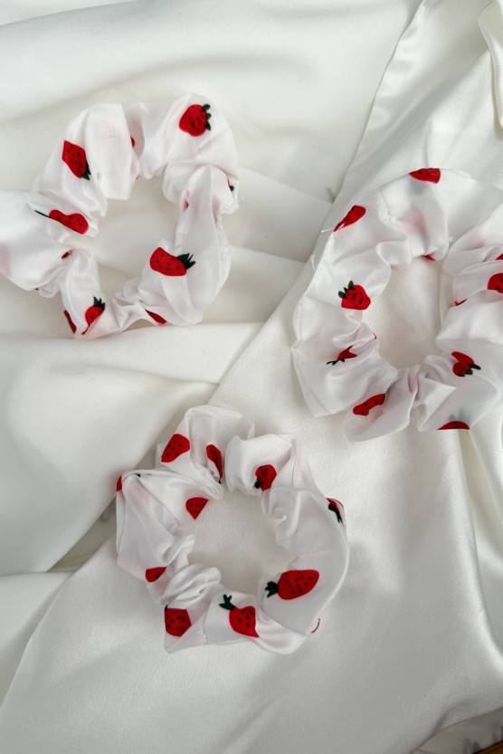 Scrunchie fragola