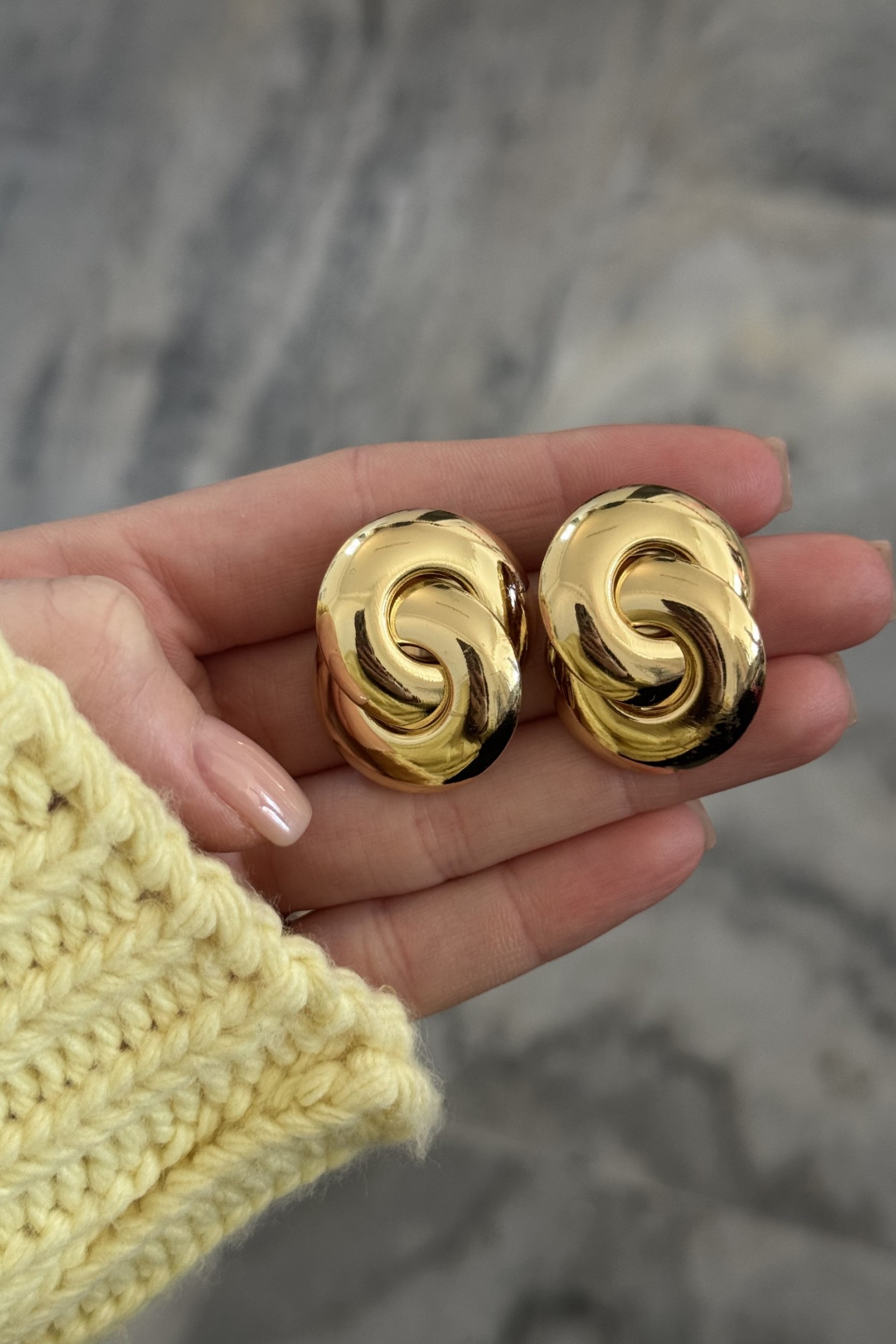 Σκουλαρίκια ira gold