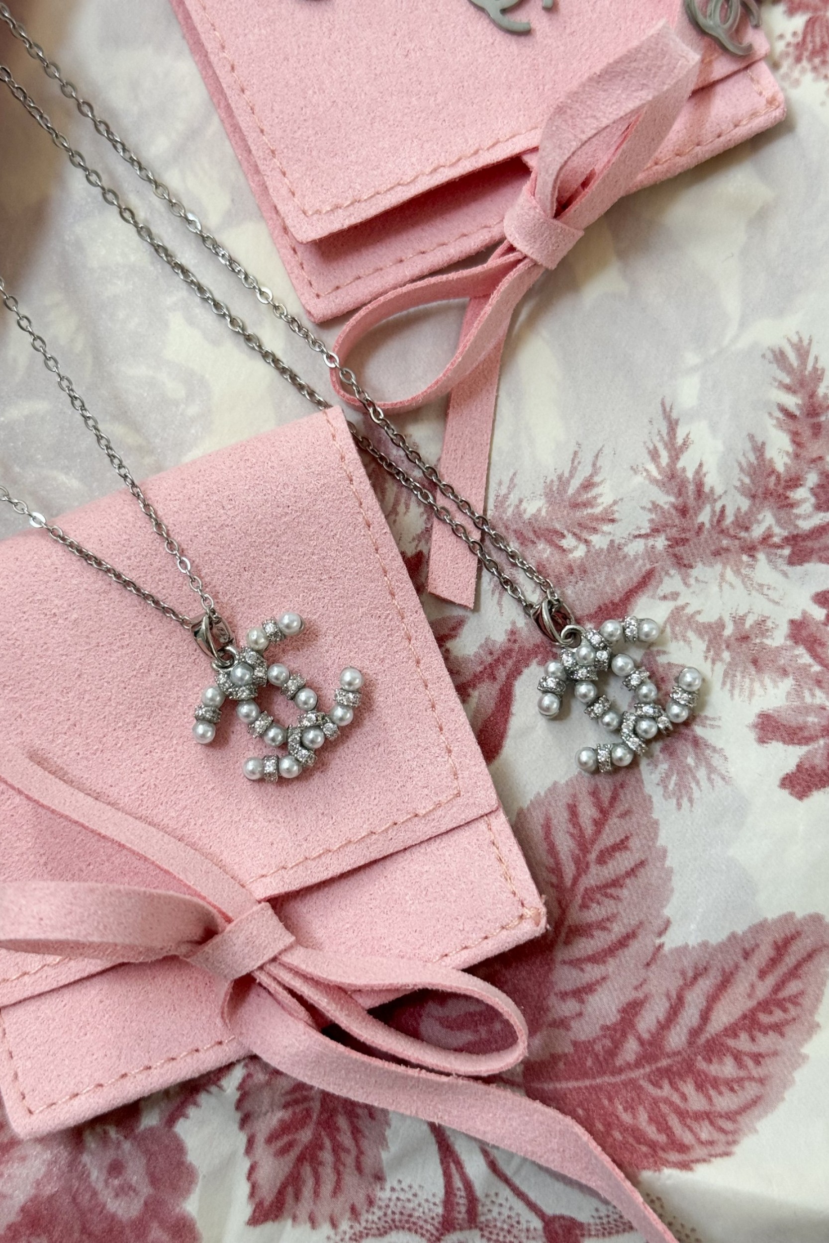 Κολιε cindy ασημι